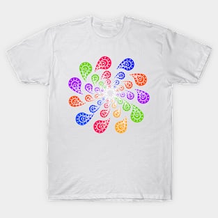 Colorful circular pattern T-Shirt